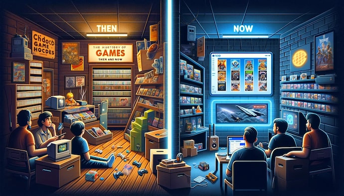 The History of Gaming: Buying Games Then And Now