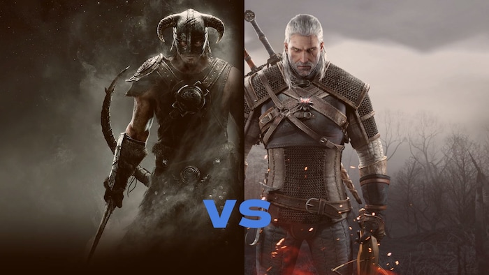 The Witcher 3 vs Skyrim | Ultimate battle