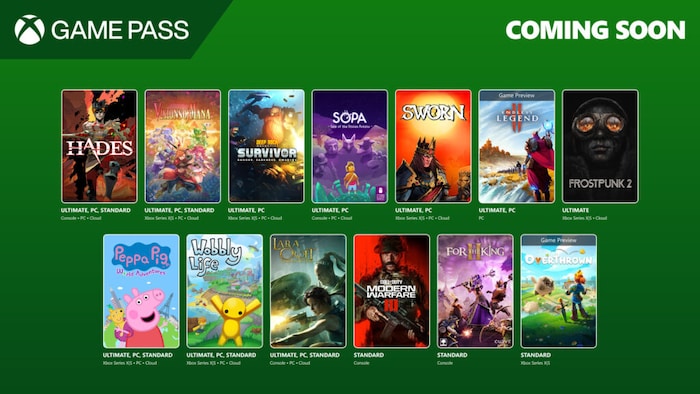 This month’s new games available via Game Pass: September & October 2025 Update