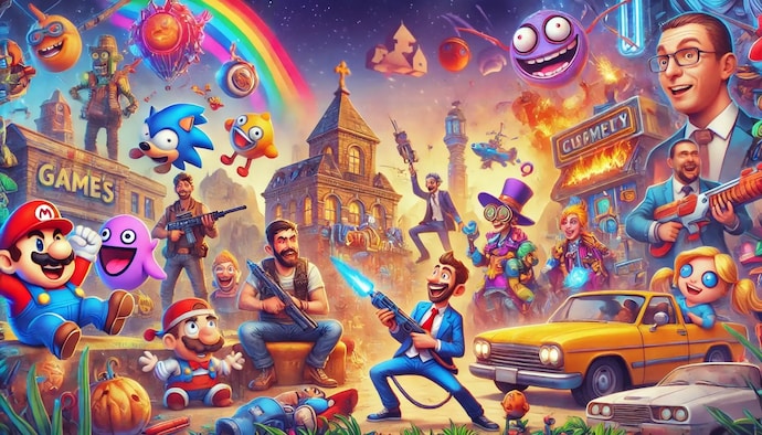 Top 10 FUNNIEST Video Games Ever Made