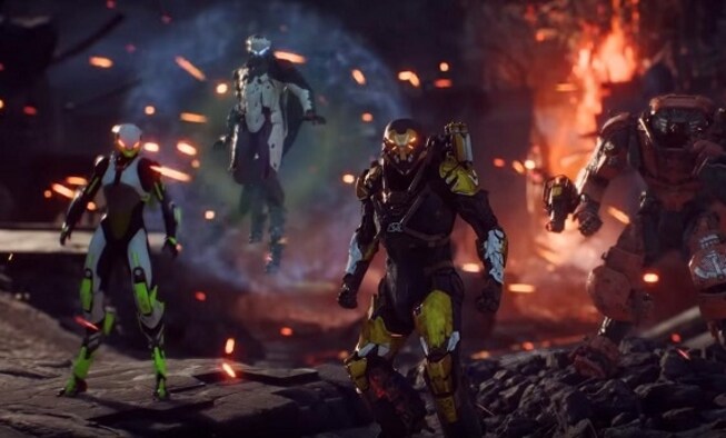 We got some first looks at Anthem through demo