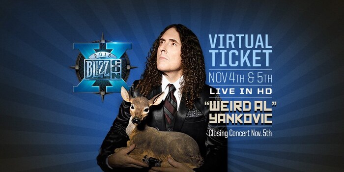 Weird Al confirmed to play BlizzCon closing concert
