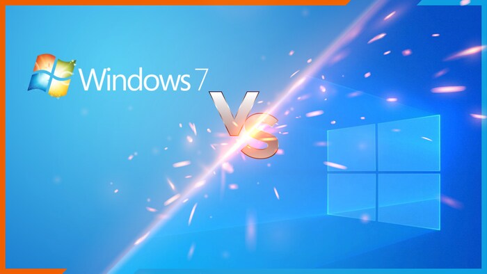 Windows 7 vs Windows 10 - The differences, Pros and Cons