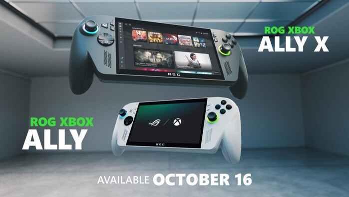 Xbox Ally and Ally X Handhelds Launch October 16 – Specs, Features, Compatibility