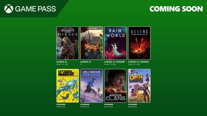 Xbox Game Pass August 2025: Assassin’s Creed Mirage, Rain World & More