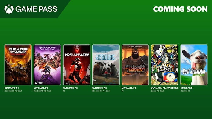 Xbox Game Pass August 2025: Gears of War: Reloaded, Dragon Age: The Veilguard, and More