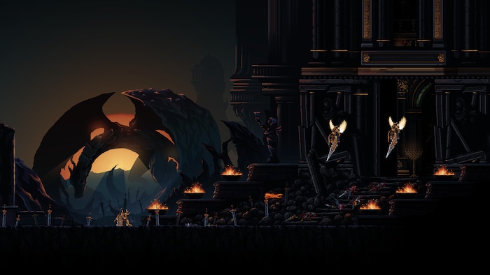 Action-RPG Death's Gambit has a classic-Castlevania feel to it