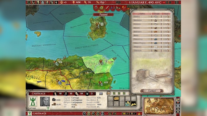 Europa Universalis: Rome