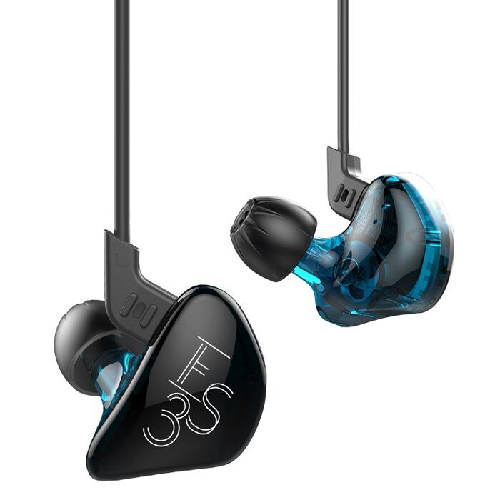 KZ KZ - ES3 In-ear Detachable HiFi Music Earphones with Hybrid Driver Units WITH LINE CONTROL - 3