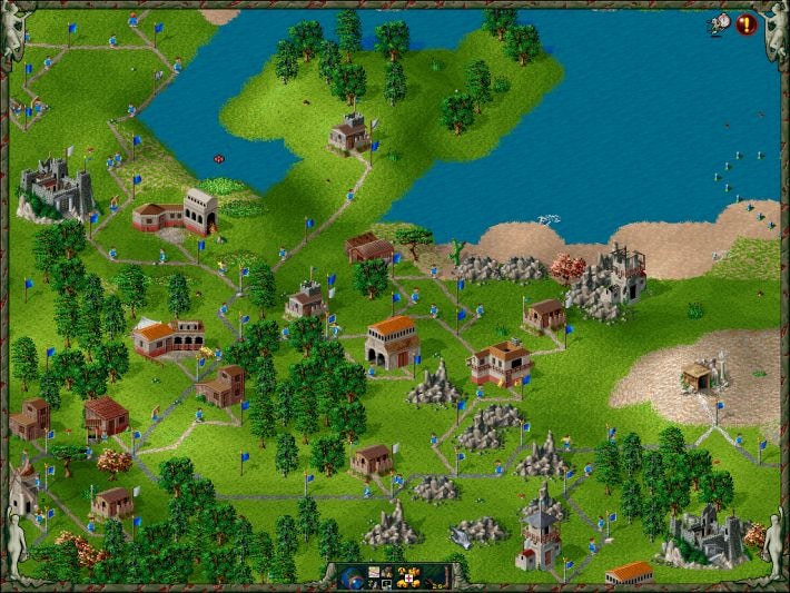 Земля поселенцев карта. Игра Settlers 1. The Settlers (SERFCITY). The Settlers 1993. The Settlers 2 Gold Edition.