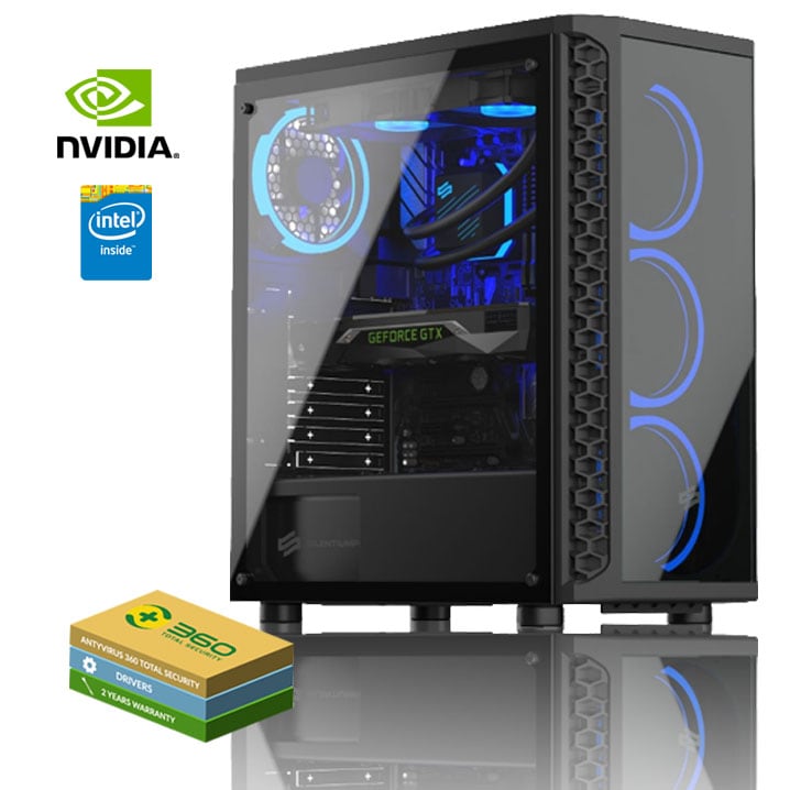 EXGM 2800 Gaming PC | i5-9400F 32 GB NVIDIA GeForce RTX 2060 512 Windows 10 Home - 1