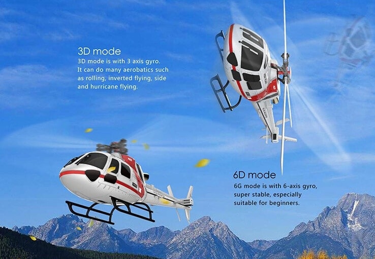 Original XK K123 RC Helicopter (With Remote Control) - 6