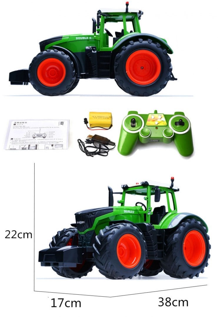 Traktor Ciągnik RC 2.4G 4CH 40cm 1:16 - 4