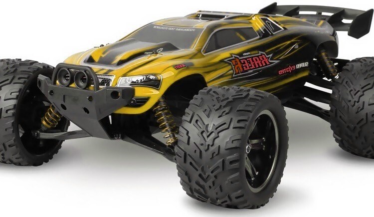 Truggy Racer 2WD 1:12 2.4GHz RTR - Żółty - 2