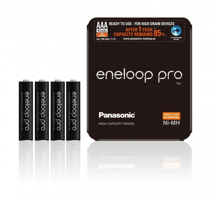 Akumulatorki Eneloop Pro Panasonic Aaa 930 Mah 4 Szt. Sliding Pack - 1