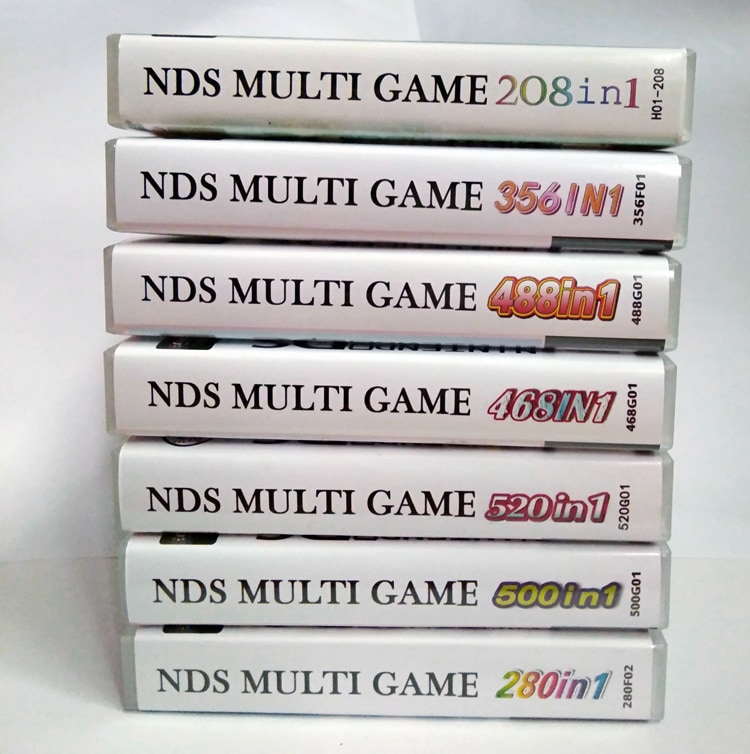 520 in 1 Video Game Compilation Card For DS 2DS 3DS NDSL NDSI Console Nintendo 3DS - 4