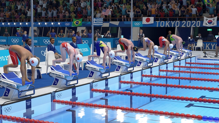 Olympic Games Tokyo 2020 – The Official Video Game swimming