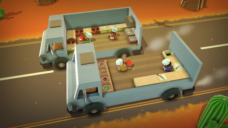 Overcooked - cars