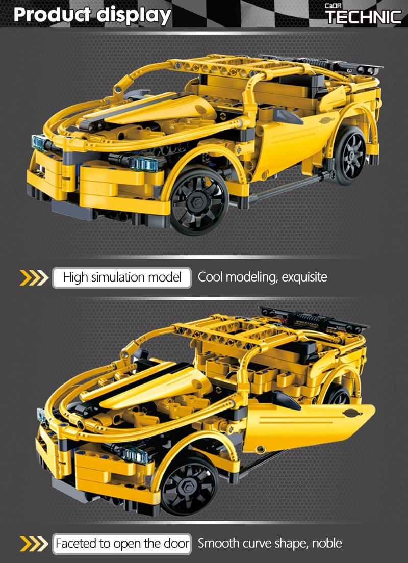 Legoingly Technical RC Car Bricks - 5