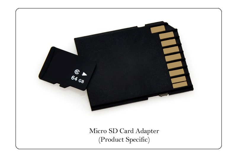 64GB TF Card + TF to SD Adapter - Class 10 SDHC - 2
