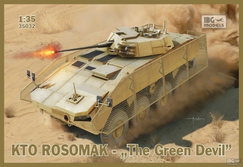 IBG Models 35032 1:35 KTO Rosomak Polish APC The Green Devil - 1