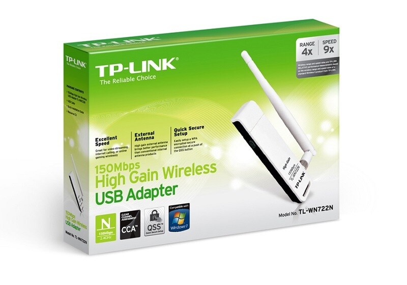Tp-Link Karta Sieciowa Usb Wi-Fi Tl-Wn722N 150Mb/S - 5