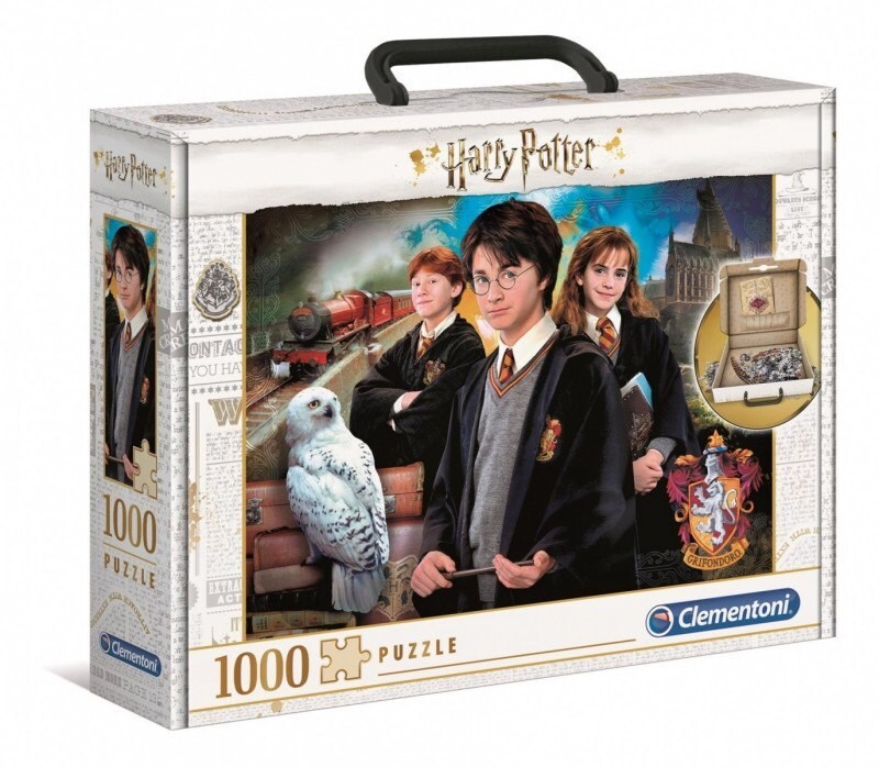 Clementoni Puzzle 1000 elementów Walizka Harry Potter - 1