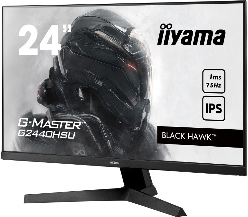 Monitor iiyama G-Master G2440HSU-B1 24" IPS, 1ms, 75Hz, FreeSync, HDMI, DisplayPort - 5
