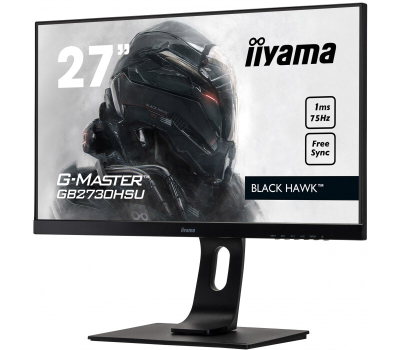Monitor iiyama G-MASTER GB2730HSU-B1 27" BLACK HAWK 27” 1ms FullHD Free Sync - 6
