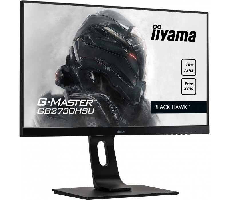 Monitor iiyama G-MASTER GB2730HSU-B1 27" BLACK HAWK 27” 1ms FullHD Free Sync - 5