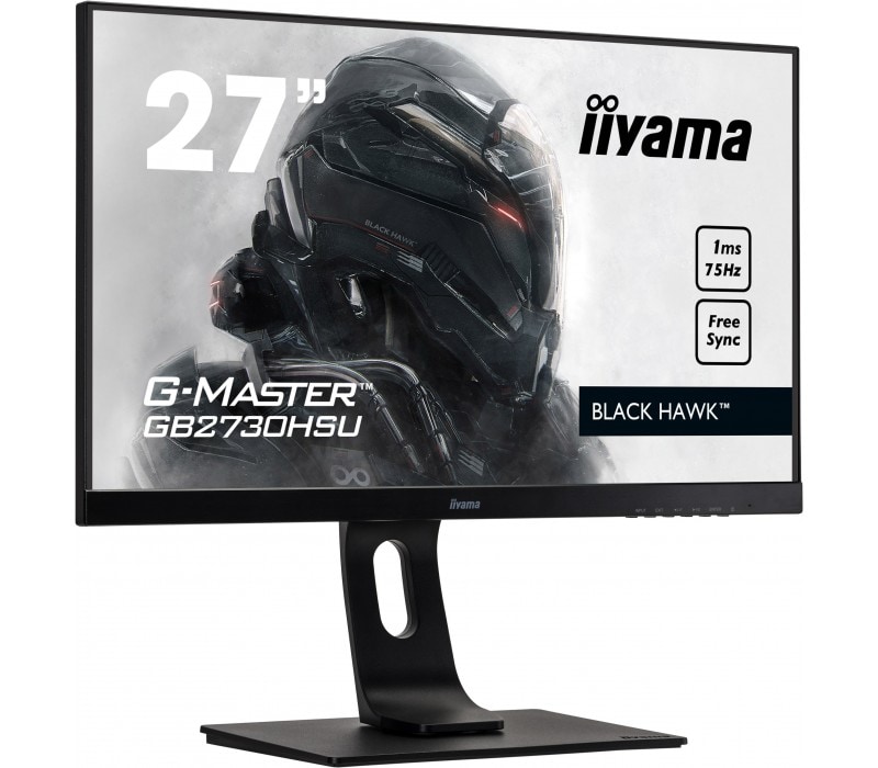 Monitor iiyama G-MASTER GB2730HSU-B1 27" BLACK HAWK 27” 1ms FullHD Free Sync - 1