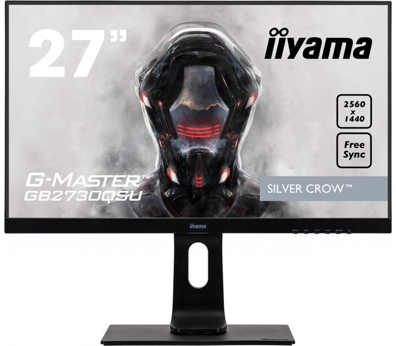 Monitor iiyama G-MASTER GB2730QSU-B1 27" SILVER CROW 1ms QHD FreeSync - 2