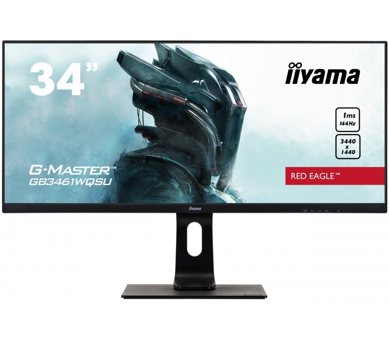 Monitor iiyama G-Master GB3461WQSU-B1 RED EAGLE IPS HDR 1ms 144Hz FreeSync Premium - 2