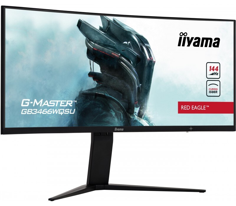 Monitor iiyama G-Master GB3466WQSU-B1 Red Eagle 34" VA, 144Hz, 1ms, curved, FreeSync Premium Pro - 4