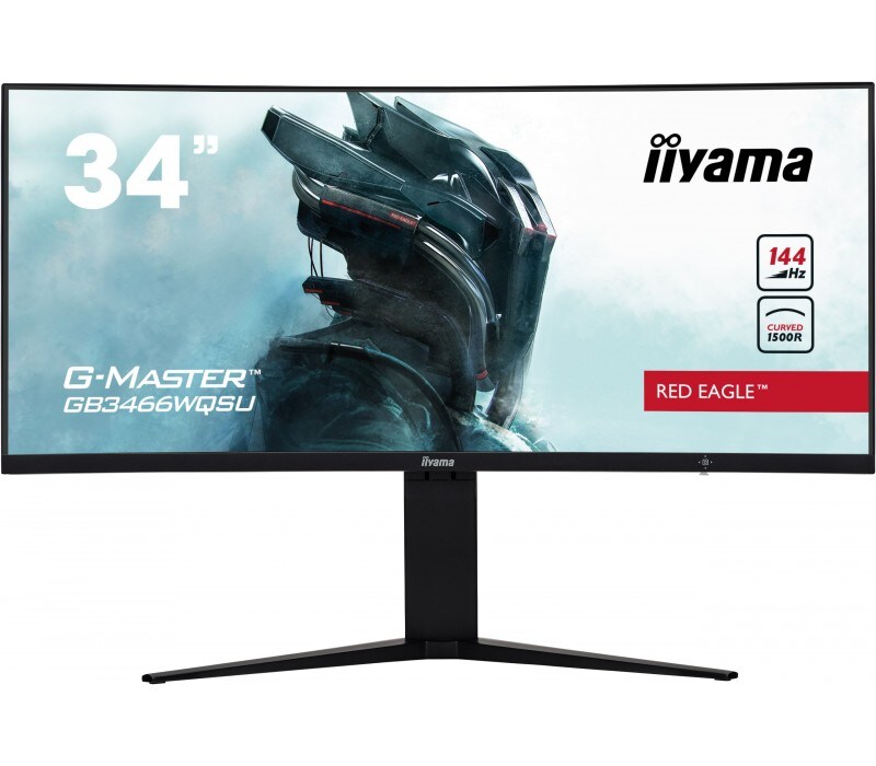 Monitor iiyama G-Master GB3466WQSU-B1 Red Eagle 34" VA, 144Hz, 1ms, curved, FreeSync Premium Pro - 2