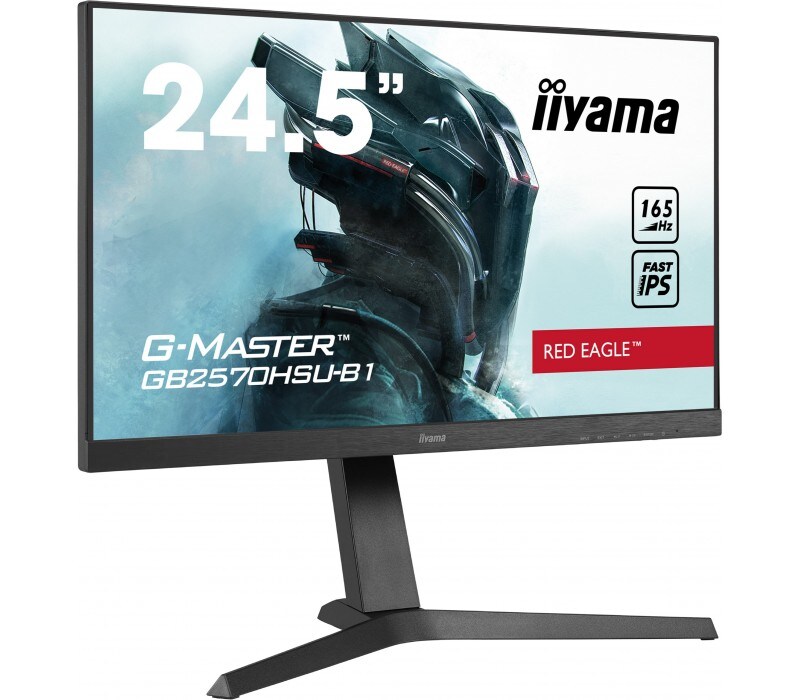 Monitor iiyama G-Master Red Eagle GB2570HSU 25" IPS 0,5ms 165Hz FreeSync Premium HDMI DP - 1