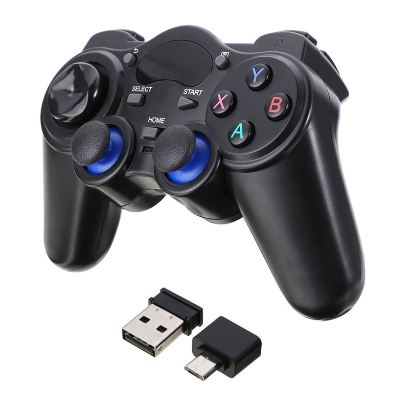 2.4G Wireless Gaming Controller Gamepad for Android Tablets PC TV Box (Micro USB Version) - 1