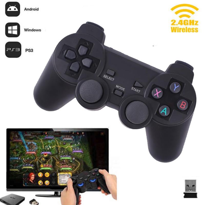 Bakkerij Tegen contrast Buy 2.4G Wireless Joypad Game Controller Micro USB version with Bracket for  Android Phone/PC/PS3/TV Box - Cheap - G2A.COM!