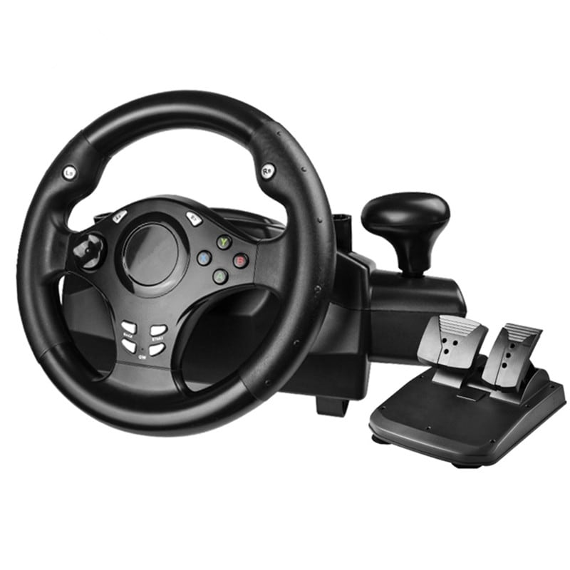 Buy 270 Degree Racing Gamepad Steering Wheel Vibration Joysticks For