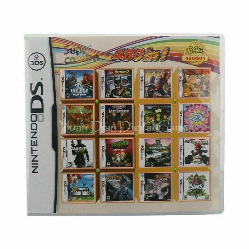 Buy 480 In 1 Multi Cart Combo Video Games Cartridge Console Cart For Nintendo Ds Nds 3ds Xl 2ds Ndsl Ndsi Nintendo 3ds Gaming Cheap G2a Com