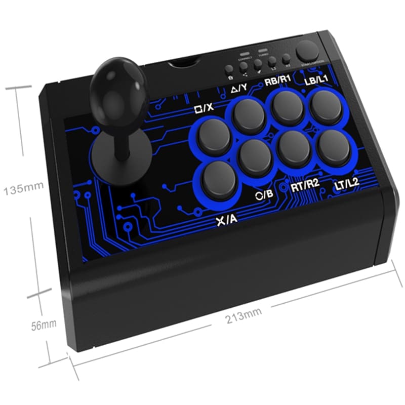 7-in-1 Arcade Joystick Combat for Switch / PS4 / PS3 / Xbox / PC / Tp4-188 - 4