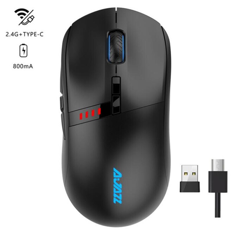 Ajazz i305Pro RGB Wireless Gaming Mouse Pink - 4