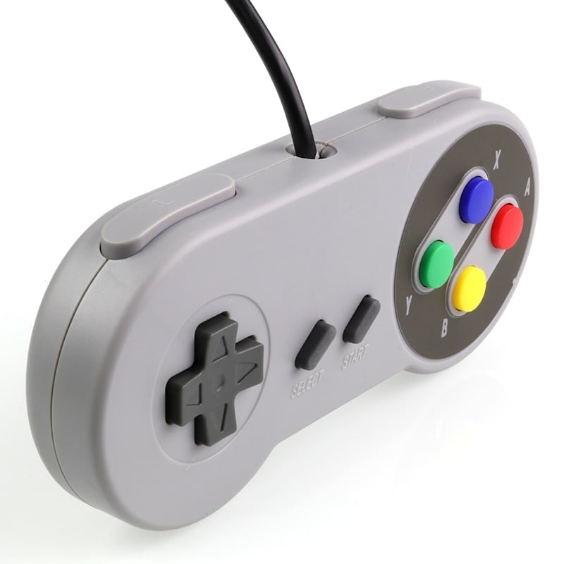 Gaming Controller for Windows PC, MAC Computer and Nintendo SNES Grey - 2