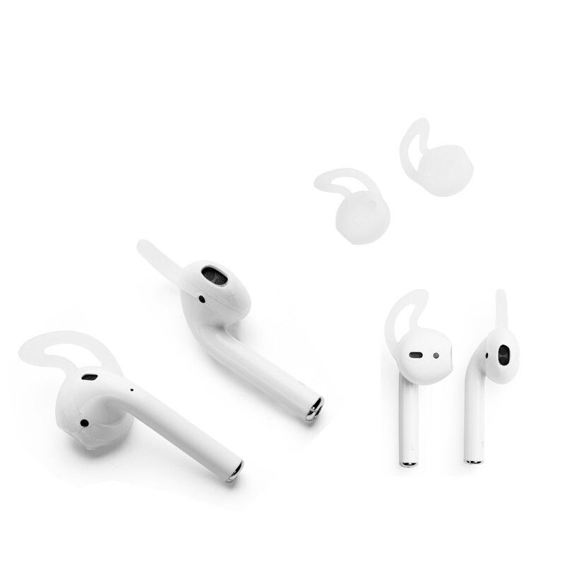 Headset for Airpods Wireless Bluetooth Silicone Earbuds Cap - 1