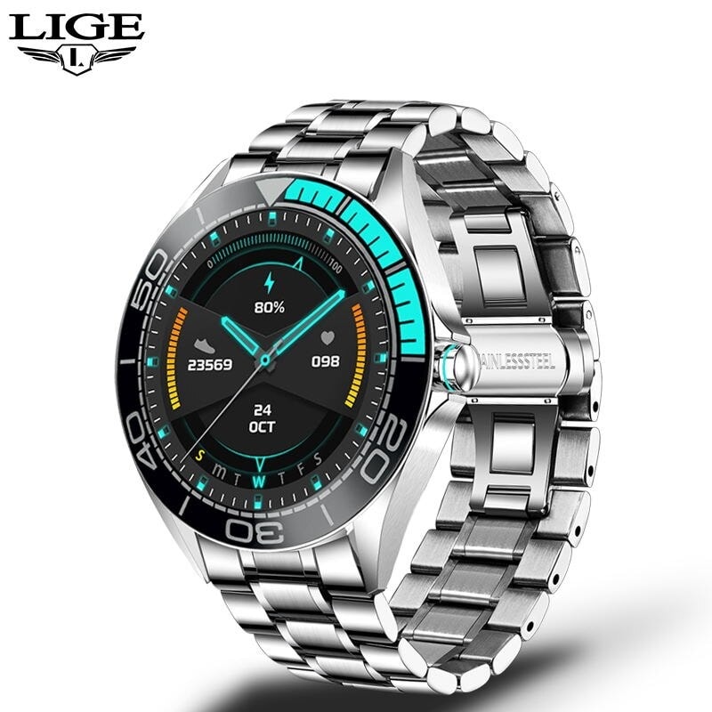 Buy LIGE Men Smart Watch,IP67 