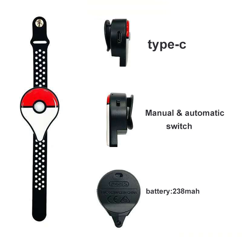 Buy Pokemon Go Plus Auto Catch Smart Wristband Bracelet Rechargeable With Switch Version Red White Gaming Cheap G2a Com