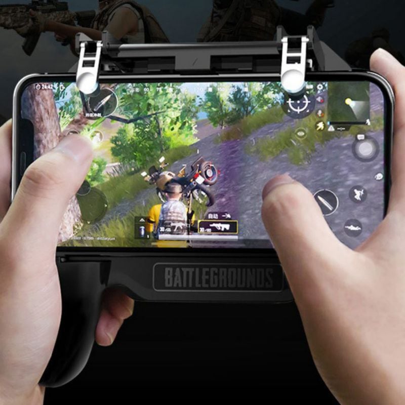 Buy Pubg Mobile Phone Game Controller Joystick Cooling Fan Gamepad For Android Ios Black Cheap G2a Com
