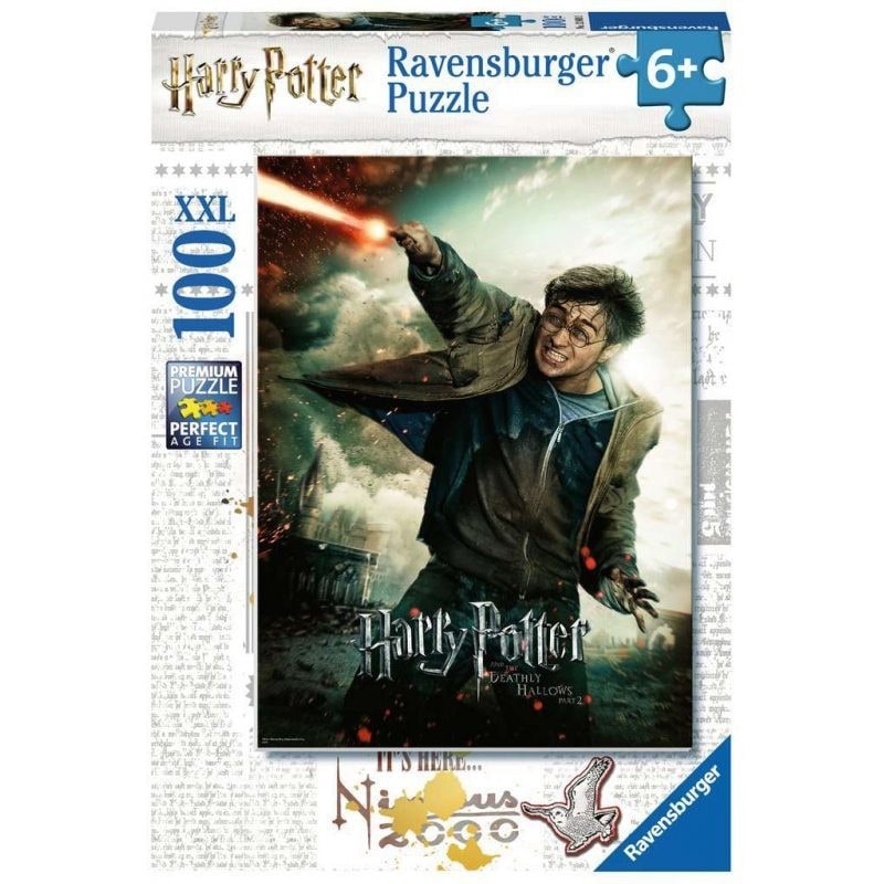 Puzzle Harry Potter XXL 100 elementów Ravensburger - 1