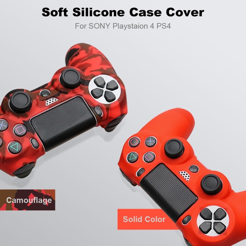 Silicone Cover for Dualshock 4 Controller Playstation 4 + GIFTS Red - 3