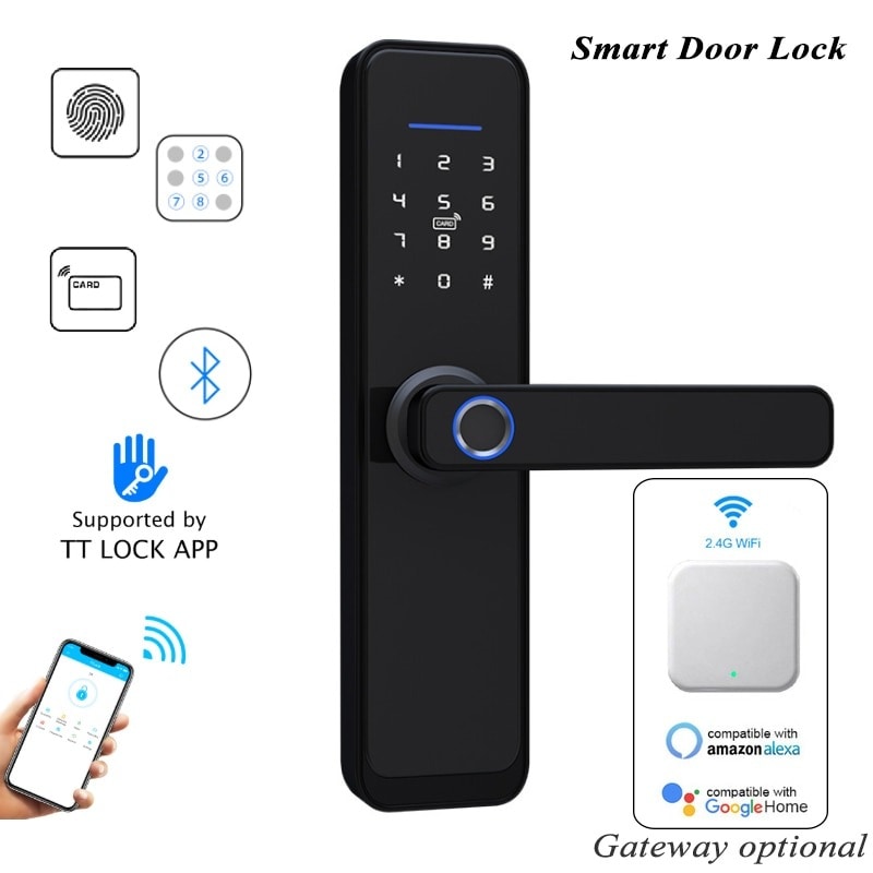 Buy Smart Door Lock Fingerprint Lock Electronic Digital lock Bluetooth ...